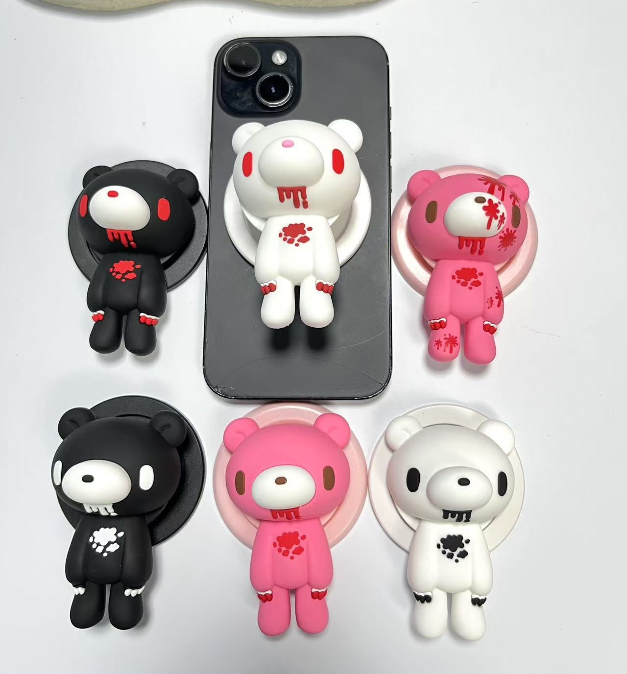 Phone Accessories Unique - حامل قبضة الهاتف على شكل الدب
