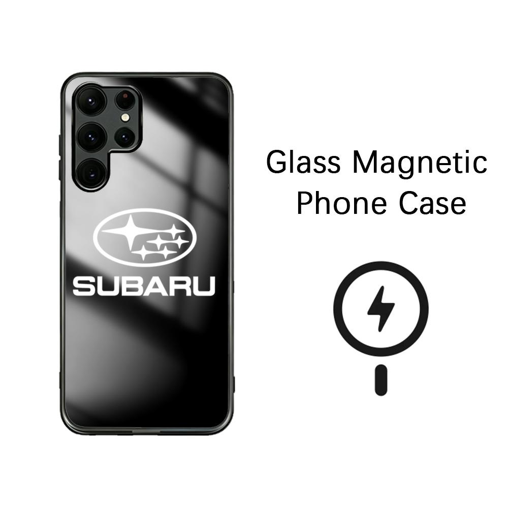 Magnetic Phone Case - جراب هاتف زجاجي مغناطيسي جديد بتصميم