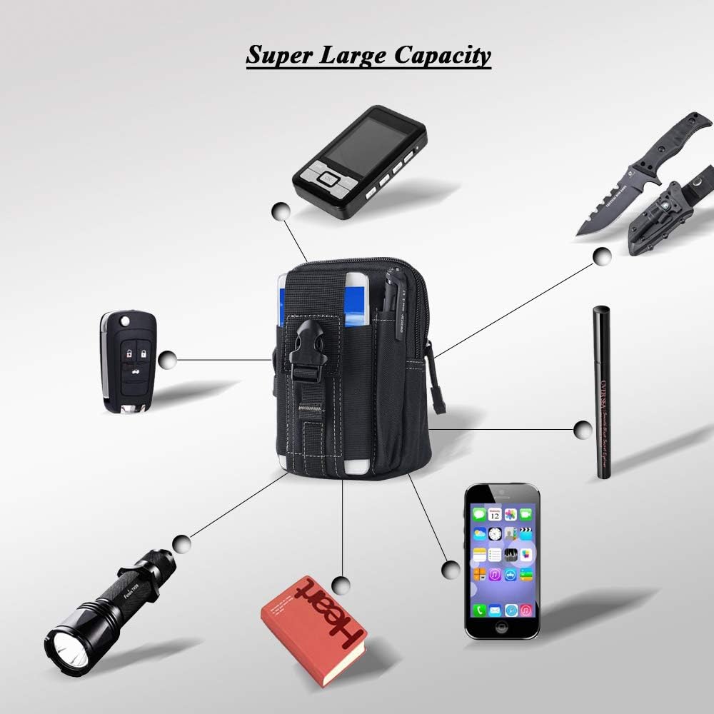 حقيبة خصر تكتيكية عسكرية من نو - مراجعة Phone Accessory وسعره