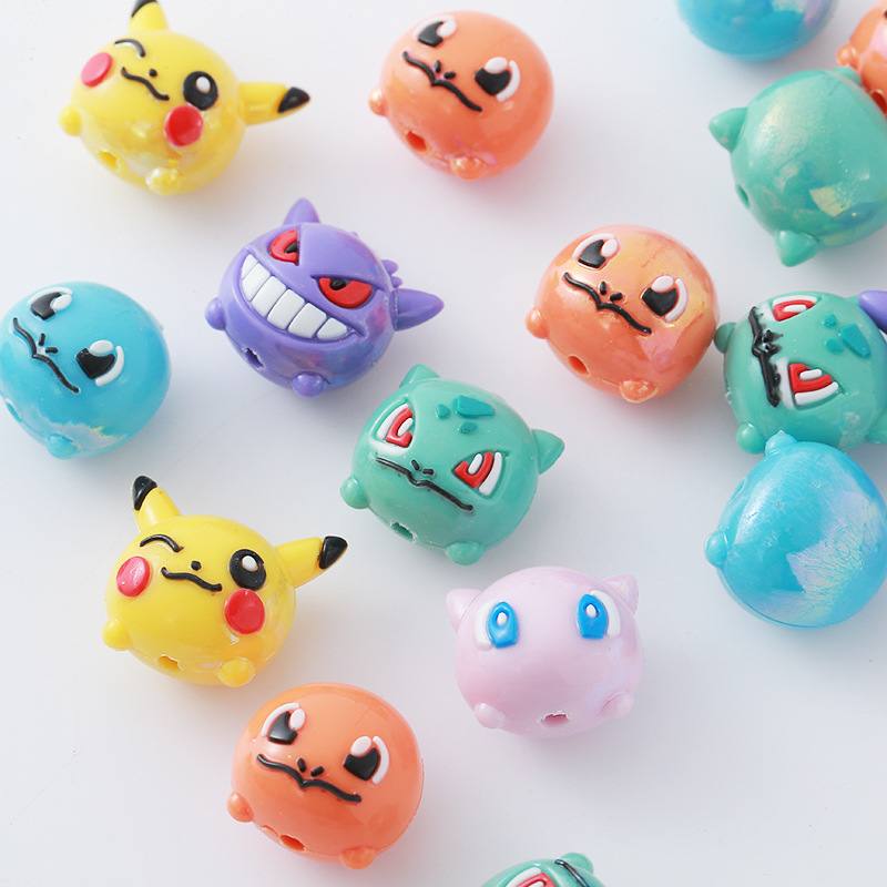 12 قطعة من خرز بوكيمون لصنع حز - مراجعة Phone Accessories Doll وسعره