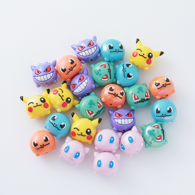 12 قطعة من خرز بوكيمون لصنع حز - مراجعة Phone Accessories Doll وسعره