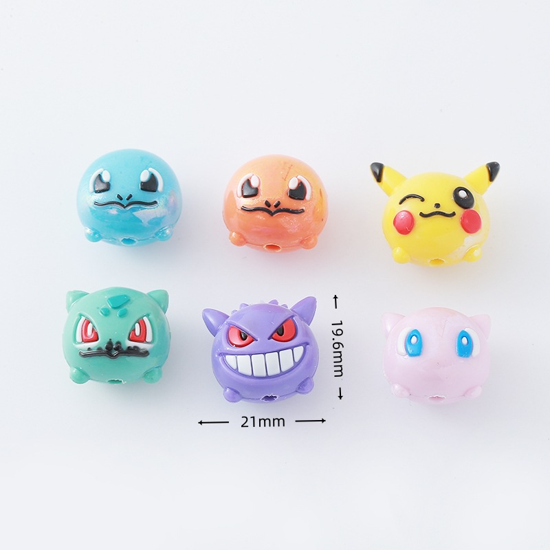 12 قطعة من خرز بوكيمون لصنع حز - مراجعة Phone Accessories Doll وسعره