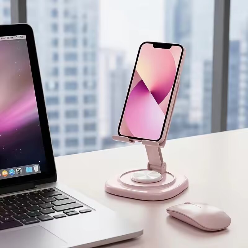حامل هاتف مكتبي قابل للطي وقاب - مراجعة Phone Accessories Crochet وسعره