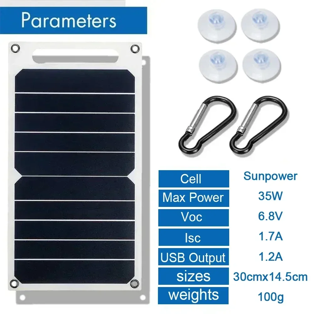 مجموعة ألواح شمسية مرنة خفيفة  - مراجعة Phone Accessories Warehouse وسعره