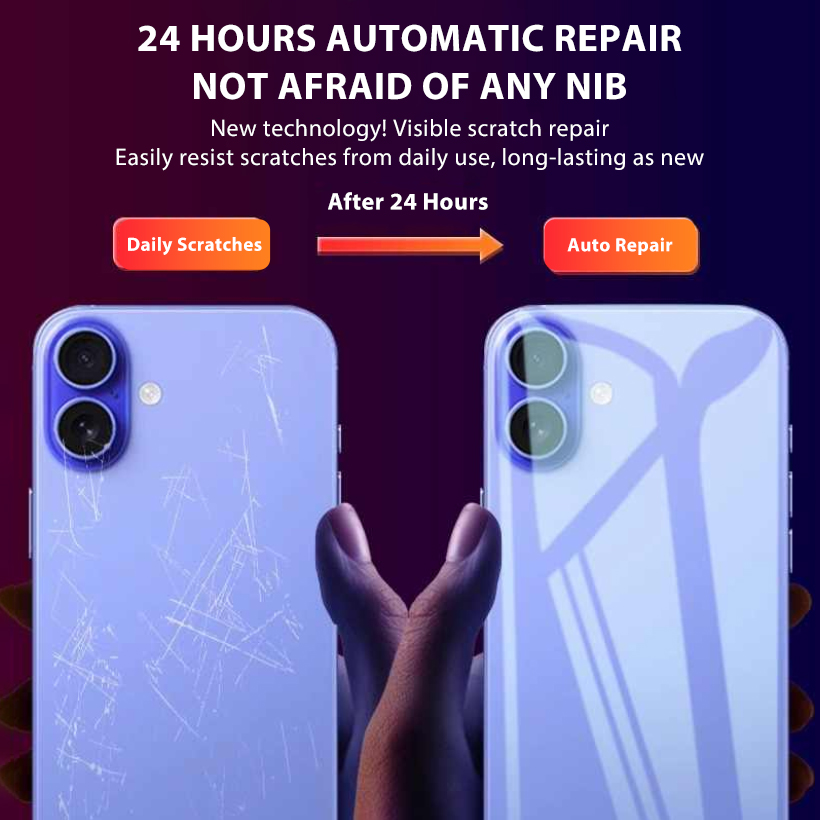 4-1 قطعة فيلم هيدروجيل خلفي آي - مراجعة Phone Accessories Unique وسعره
