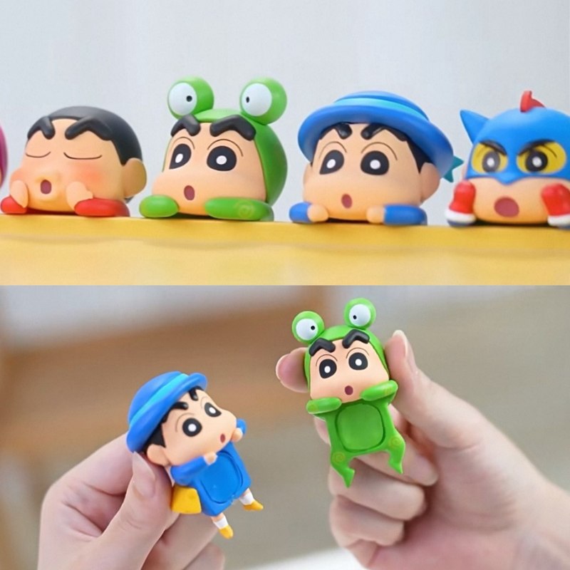 6 قطع مجسمات أنمي شياوشين بوضع - مراجعة Phone Accessories Doll وسعره