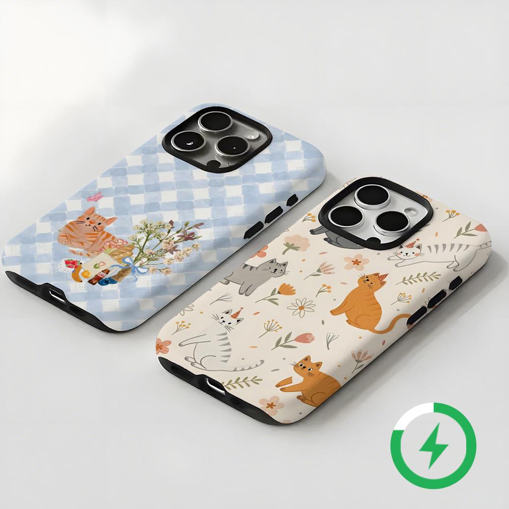 حافظة هاتف لطيفة للقطط والكلاب - مراجعة Magnetic Phone Case وسعره