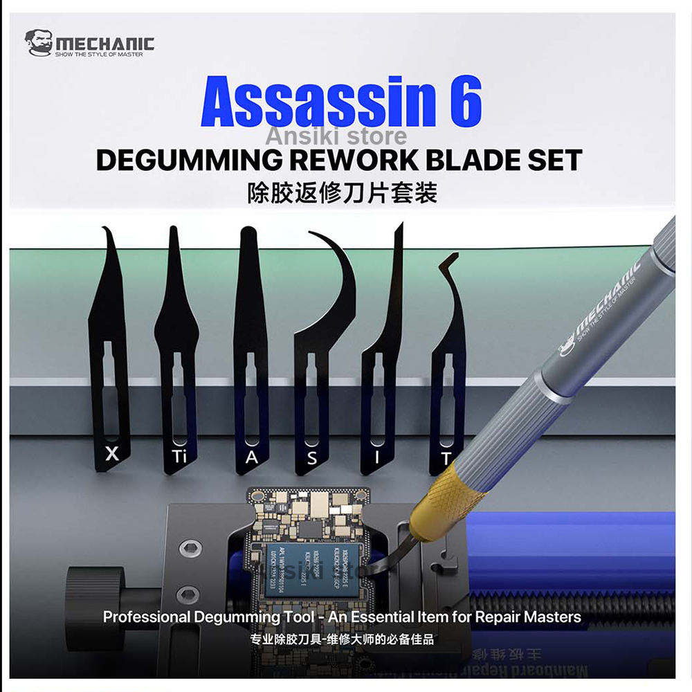 شفرة ومقبض MECHANIC Assassin6  - مراجعة Phone Sanitizer Uv وسعره