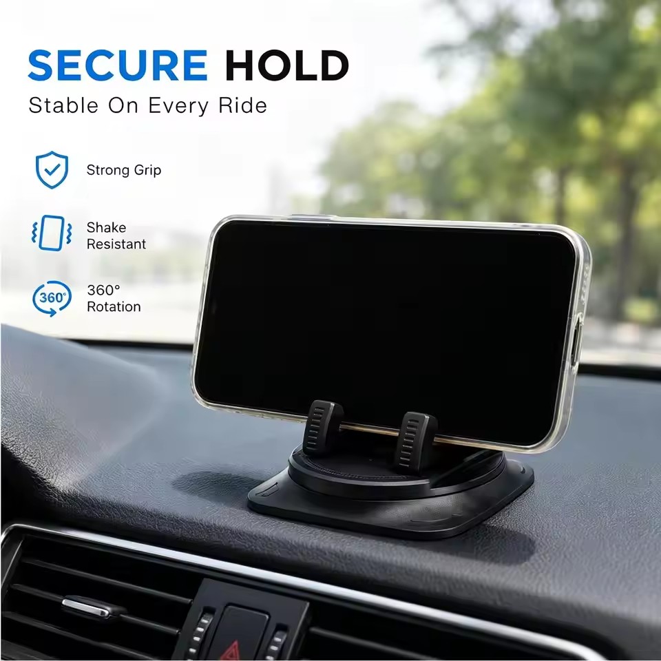 360 °   حامل هاتف محمول للسيار - مراجعة Car Mount Phone وسعره