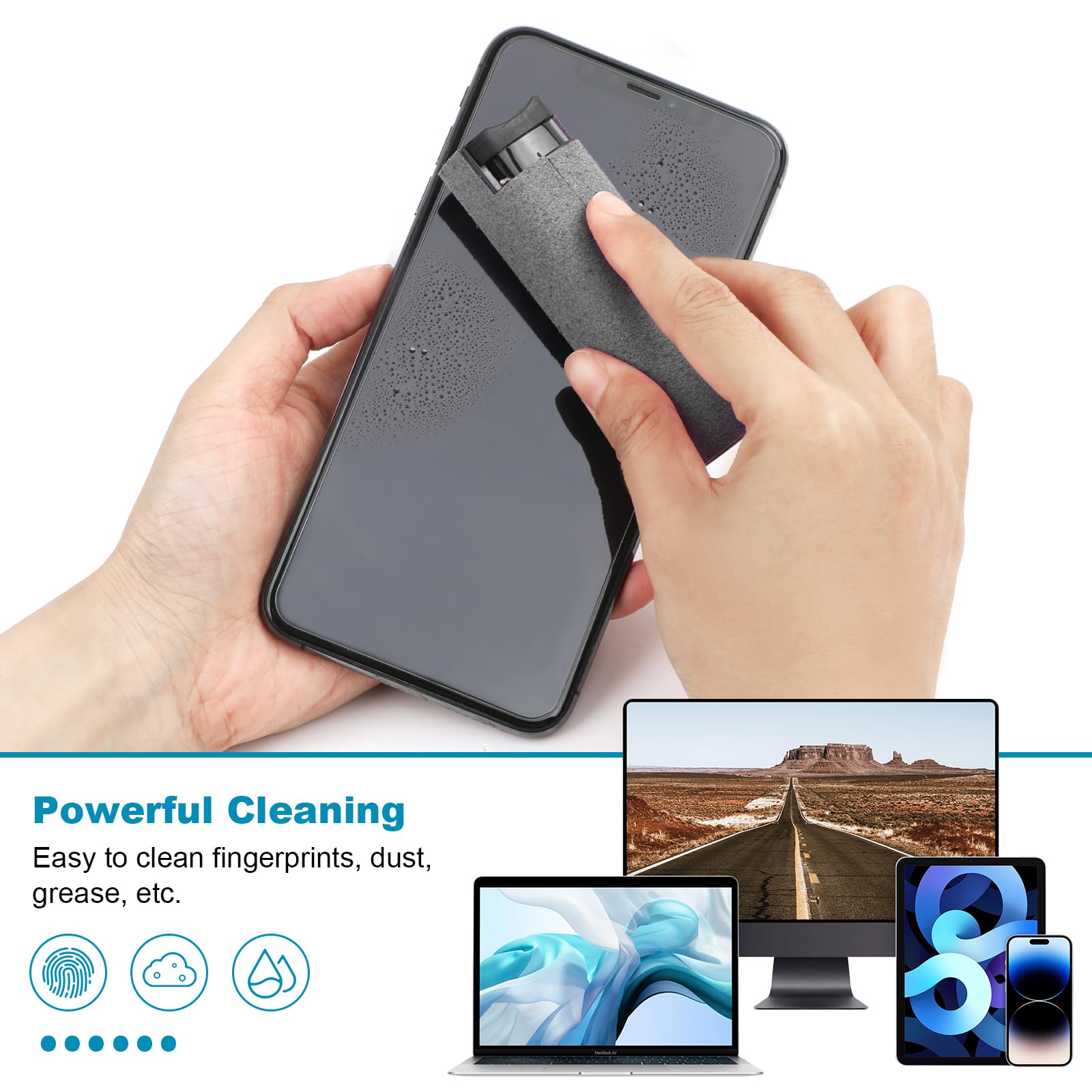 زجاجة رذاذ لشاشة الهاتف المحمو - مراجعة Screen Cleaner Spray وسعره
