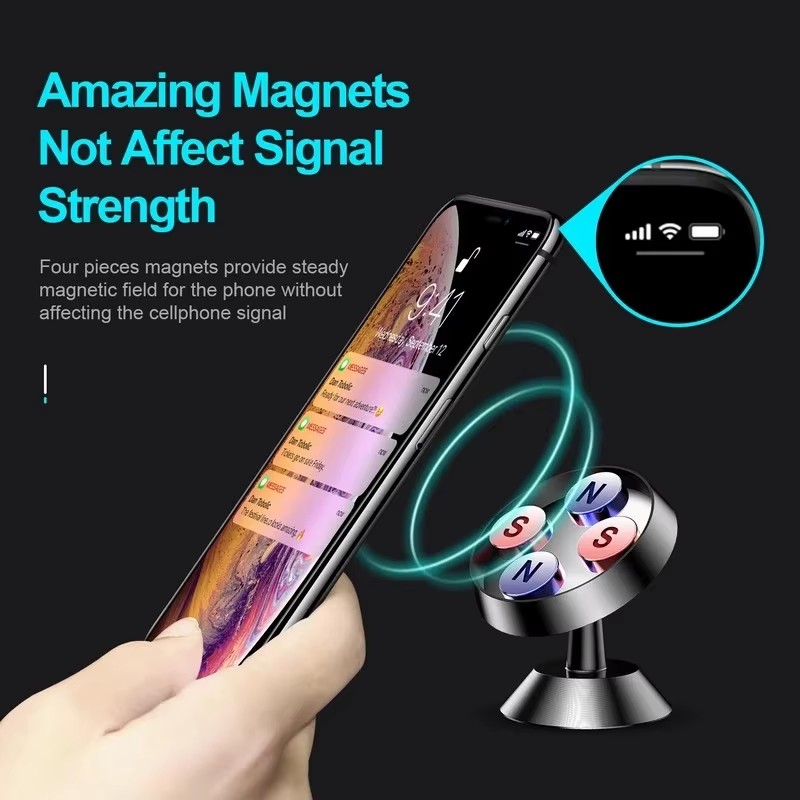 حامل هاتف مغناطيسي للسيارة، حا - مراجعة Car Mount Phone وسعره