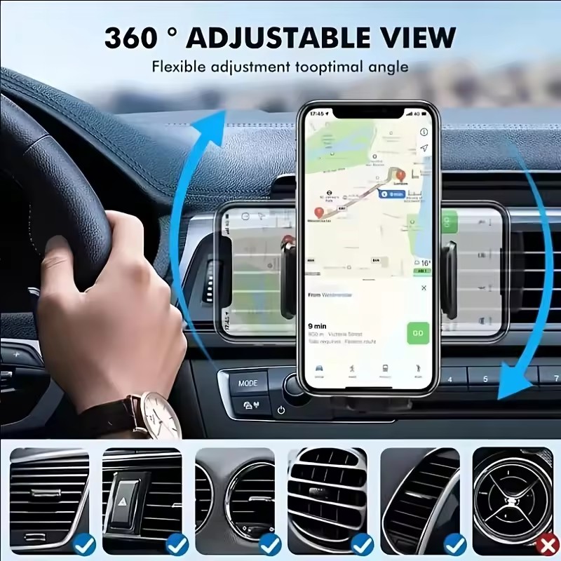 حامل هاتف عالمي للسيارة بقاعدة - مراجعة Car Mount Phone وسعره
