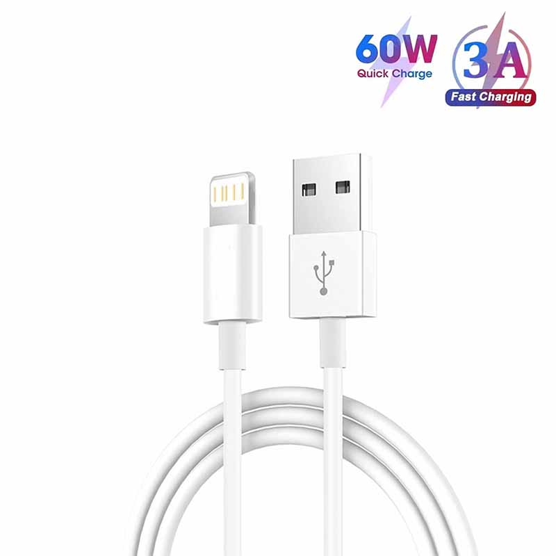 3A USB A إلى كابل البرق آيفون  - مراجعة Phone Accessories Unique وسعره