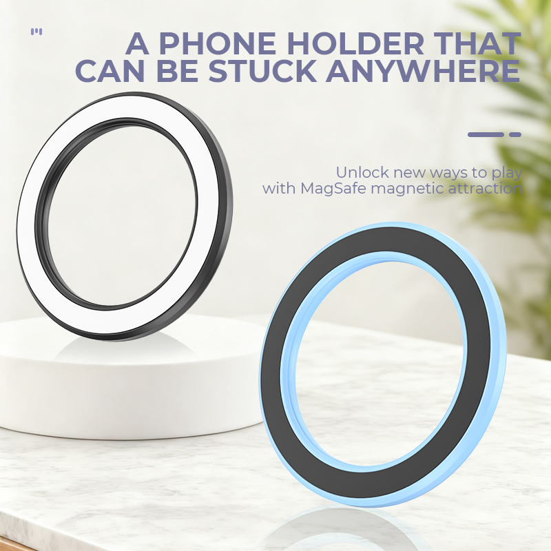 ل Magsafe حامل هاتف حلقي مغناط - مراجعة Car Mount Phone وسعره